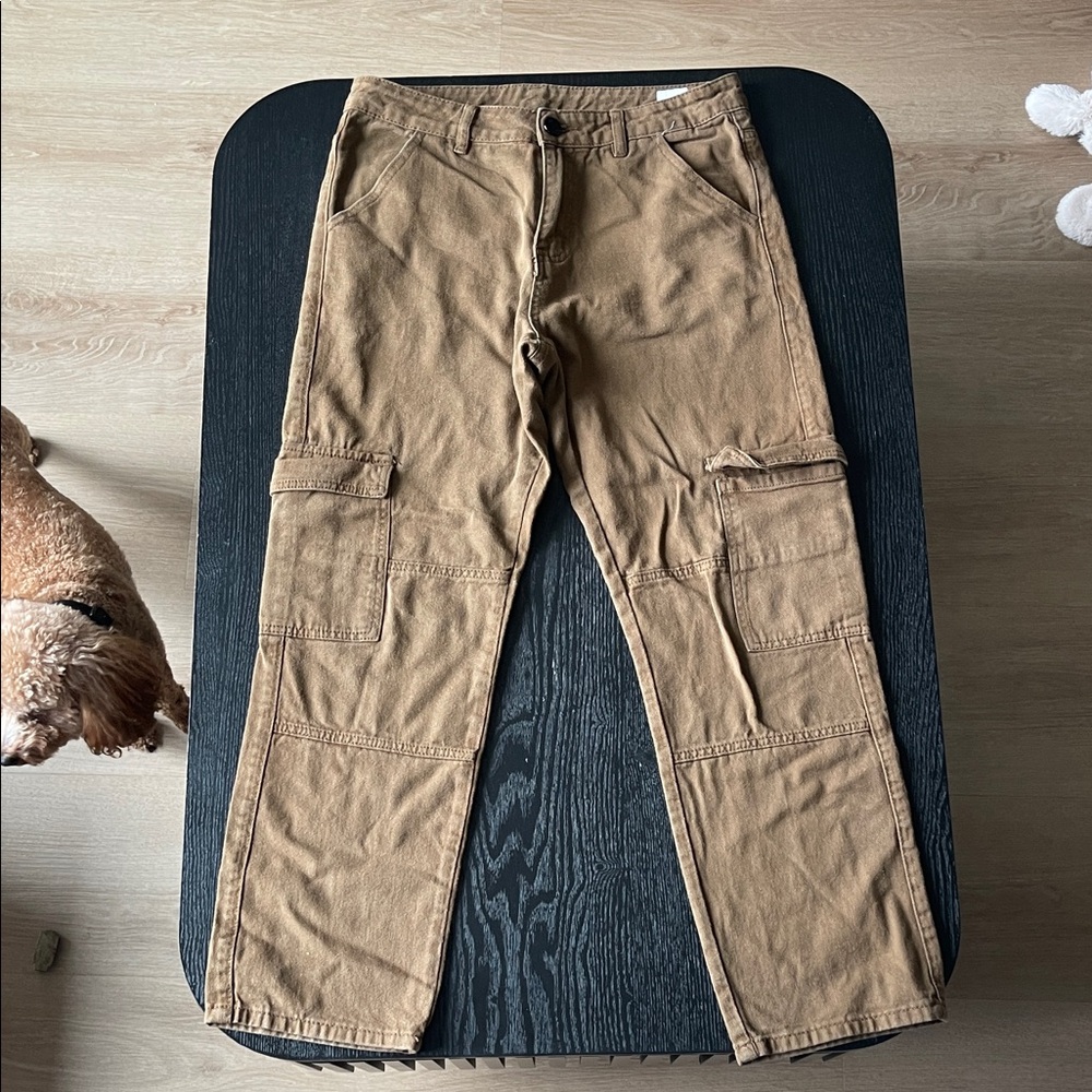 Men's Cargo Pants in Brown - Rugged Everyday Utility